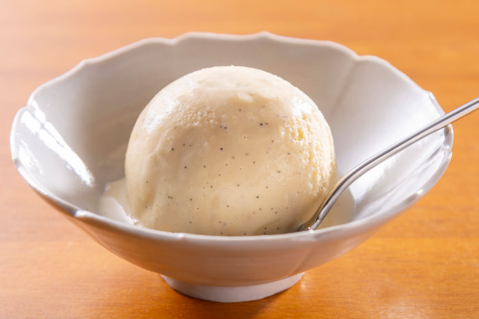 マダガスカル産バニラ・アイスクリーム